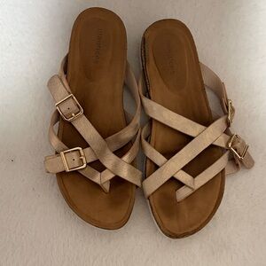 Women's Rose Gold Sandals